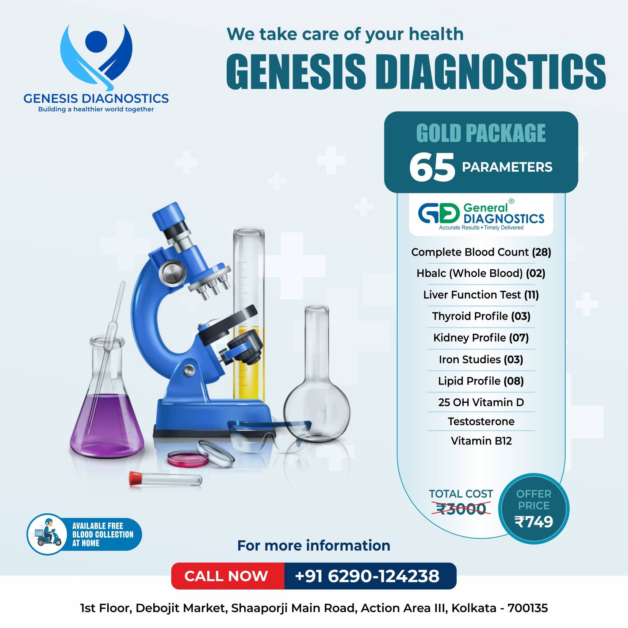 Genesis Diagnostics - Gold Package